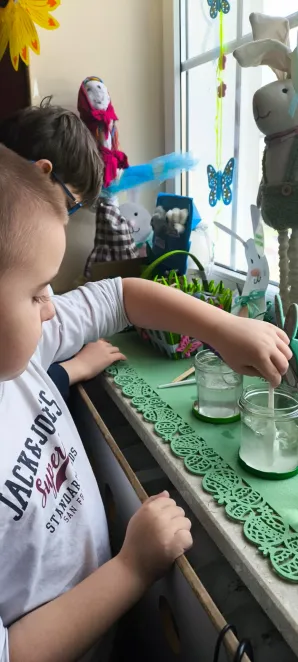 Kolejne piątki z eksperymentami w klasie 1a