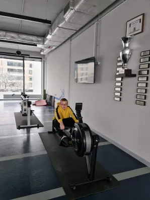 Warsztaty w Warszawskim Towarzystwie Wioślarskim.