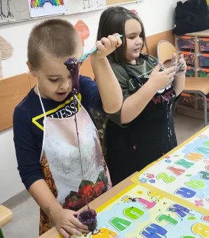 Piątki z eksperymentami w klasie 1a