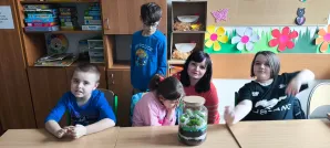 Las w soiku w wykonaniu uczniów klasy 1A