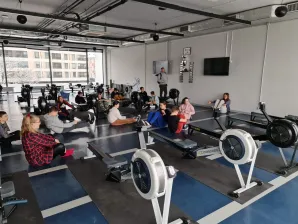 Warsztaty w Warszawskim Towarzystwie Wioślarskim.