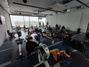 Warsztaty w Warszawskim Towarzystwie Wioślarskim.