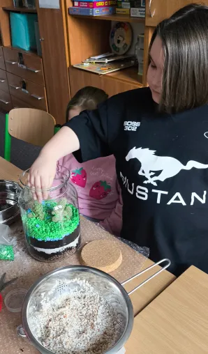 Las w soiku w wykonaniu uczniów klasy 1A