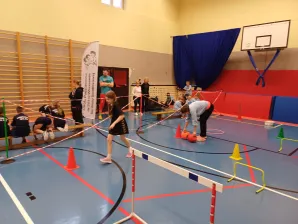 Zawody dla klas 1-3 "W zdrowym ciele zdrowy duch"