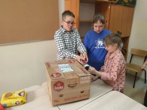 Szkolne Koło Caritas - powodzianom