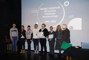 Podsumowanie i zakończenie projektu edukacyjnego „Pamięć i tożsamość. 80 rocznica Powstania Warszawskiego”.