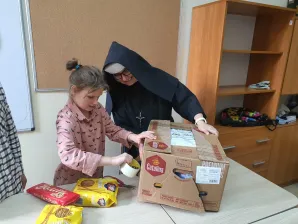 Szkolne Koło Caritas - powodzianom