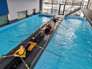 Warsztaty w Warszawskim Towarzystwie Wioślarskim.