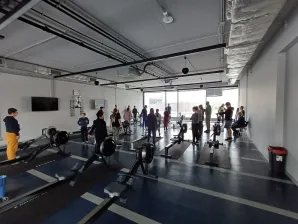 Warsztaty w Warszawskim Towarzystwie Wioślarskim.