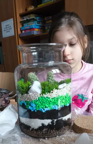 Las w soiku w wykonaniu uczniów klasy 1A