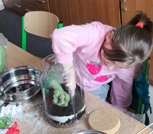 Las w soiku w wykonaniu uczniów klasy 1A