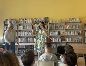 Spotkanie autorskie z M. Swędrowską