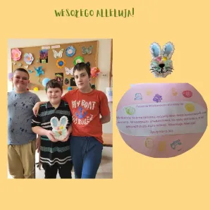 Wspólne życzenia dla klas.