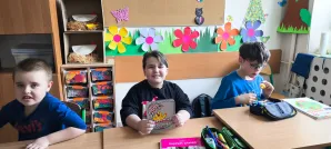 Wspólne życzenia dla klas.