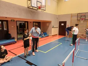 Zawody dla klas 1-3 "W zdrowym ciele zdrowy duch"