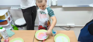 Piątki z eksperymentami w klasie 1a