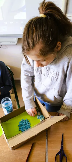 Model 3D- Obieg wody w przyrodzie.