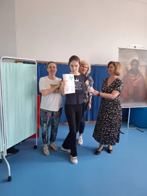 Motyl wiosną malowany