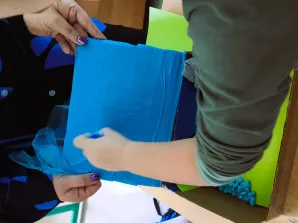 Model 3D- Obieg wody w przyrodzie.