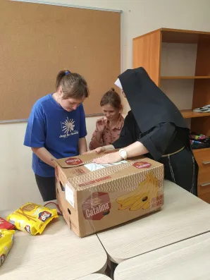 Szkolne Koło Caritas - powodzianom