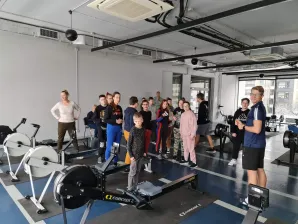 Warsztaty w Warszawskim Towarzystwie Wioślarskim.