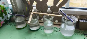 Kolejne piątki z eksperymentami w klasie 1a