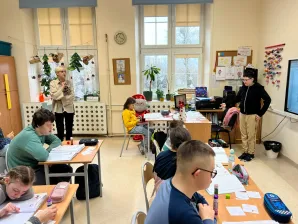 Lekcja o reniferach – wykład przygotowany przez Alana z klasy 6