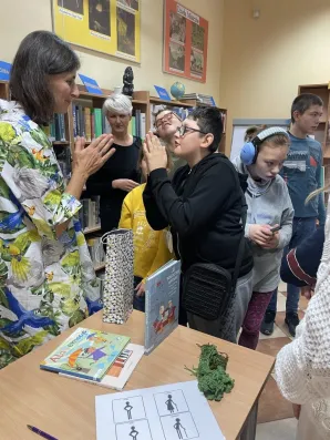 Spotkanie autorskie z M. Swędrowską