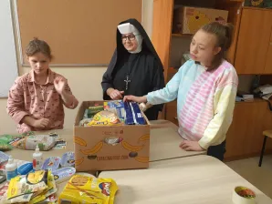 Szkolne Koło Caritas - powodzianom