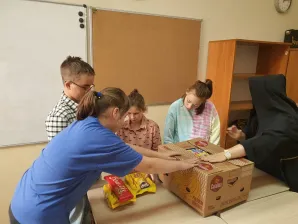 Szkolne Koło Caritas - powodzianom