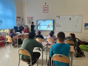 Lekcja o reniferach – wykład przygotowany przez Alana z klasy 6