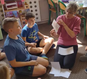 Lekcja biblioteczna- maj