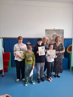 Motyl wiosną malowany