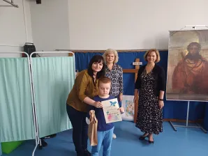 Motyl wiosną malowany