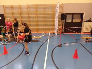 Zawody dla klas 1-3 "W zdrowym ciele zdrowy duch"