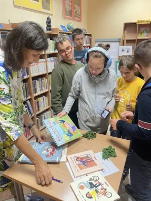 Spotkanie autorskie z M. Swędrowską