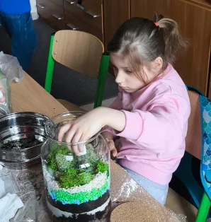 Las w soiku w wykonaniu uczniów klasy 1A