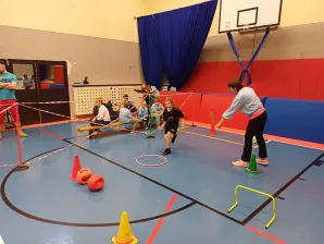 Zawody dla klas 1-3 "W zdrowym ciele zdrowy duch"